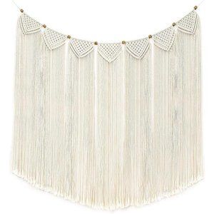 Large Macrame Wall Hanging Boho Tapestry Woven Bohemian Above Bed Wall Decor
